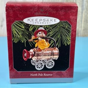 Hallmark Keepsake Ornament North Pole Reserve Handcrafted & Dated 1998